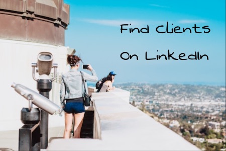 find clients on LinkedIn
