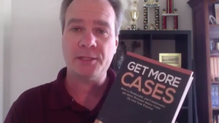 Ed Akehurst with Get More Cases Book